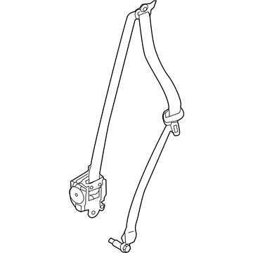 Infiniti QX80 Seat Belt - 86884-6JL0A