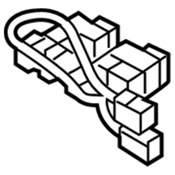 89071-6JL2A Infiniti HARNESS-POWER SEAT,LH Illustration 1 of 1