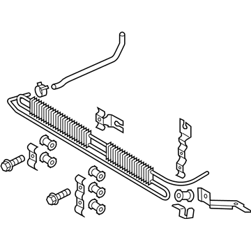 Infiniti Power Steering Cooler - 49790-5ZM1C