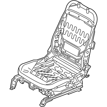 Infiniti 87105-6HN0A Front Seat Frame & Adjuster Assembly Right Hand 87105-6HN0A Infiniti Front Seat Frame & Adjuster Assembly Right Hand Illustration 1 of 1