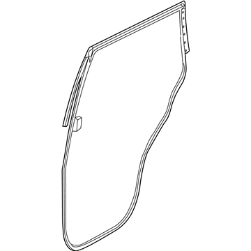 2020 Infiniti QX60 Door Seal - 82830-3JA0E