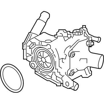 21250-5NA3A Infiniti Valve Assy-Water Control Illustration 1 of 1