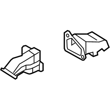 27850-6JL0A Infiniti DUCT-HEATER Illustration 1 of 1