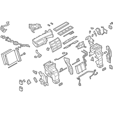 Infiniti 27110-1LB3A Front Heating Unit Assembly 27110-1LB3A Infiniti Front Heating Unit Assembly Illustration 1 of 1