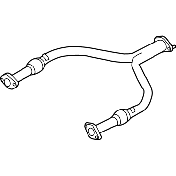 Infiniti 20020-6HN0A Tube Assembly-Exhaust,Front