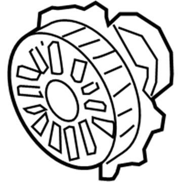 Infiniti Fan Clutch - 21082-5X23A