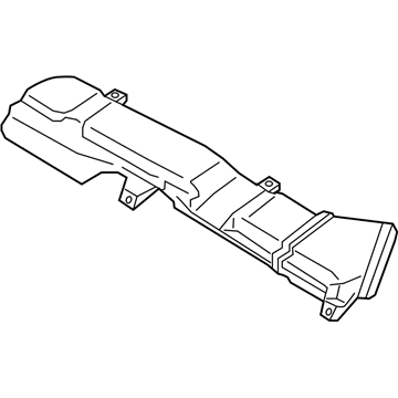 27982-6JF1A Infiniti DUCT-VENTILATOR, REAR Illustration 1 of 1