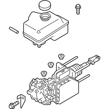 46010-6JL0B Infiniti Brake Master Cylinder Assembly Illustration 1 of 1