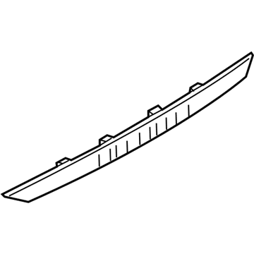 84810-6HM0A Infiniti Trunk Lid Finisher Assembly Illustration 1 of 1