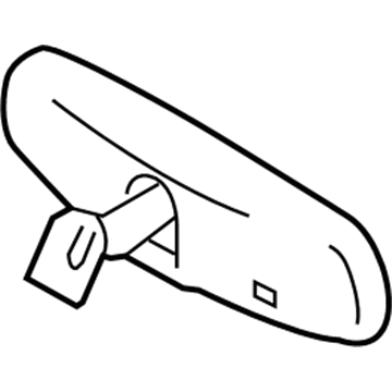 Infiniti QX50 Car Mirror - 96321-9DJ0A