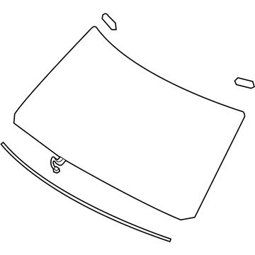 2022 Infiniti QX80 Windshield - G2700-6JR0B