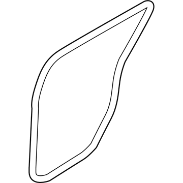 76924-6JF0A Infiniti Body Weather Strip Rear Left Hand Illustration 1 of 1