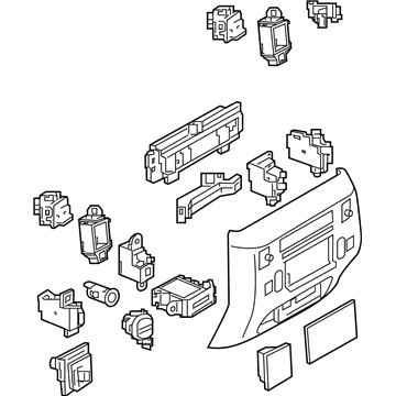 Infiniti 96930-6JS0A Finisher-Console Box