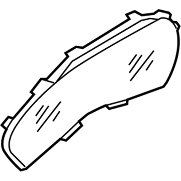 2022 Infiniti QX80 Instrument Cluster - 24813-6JF0A