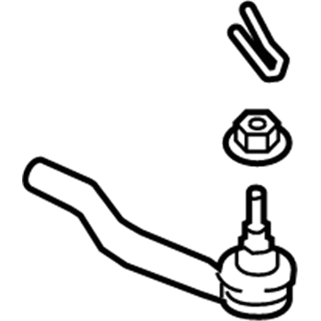 Infiniti Tie Rod End - D8520-6HL0A