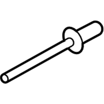 68399-6GA0A Infiniti Rivet Illustration 1 of 1