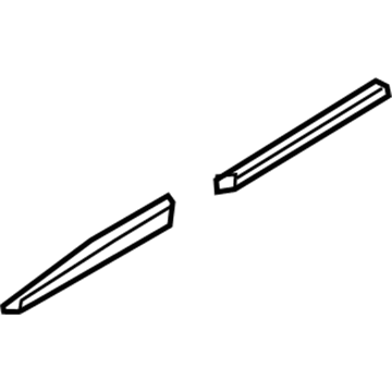 91381-4BA0A Infiniti INNER ASSY-BLIND,LH Illustration 1 of 1