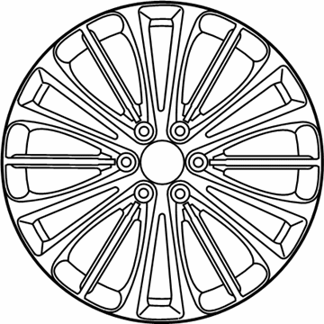 Infiniti D0C00-6JF0A Wheel-Aluminum