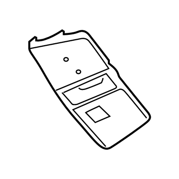 96988-6MD7B Infiniti FINISHER ASSY-CONSOLE SWITCH Illustration 1 of 1