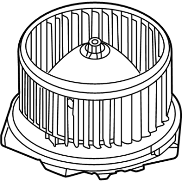 Infiniti 27220-6RF0A Front Blower Assembly 27220-6RF0A Infiniti Front Blower Assembly Illustration 1 of 1