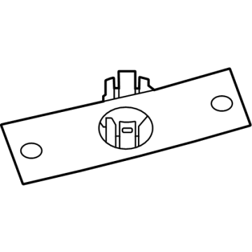 28533-6RB0A Infiniti Parking Sensor Cover Illustration 1 of 1