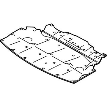Genuine Infiniti Q50 Engine Cover