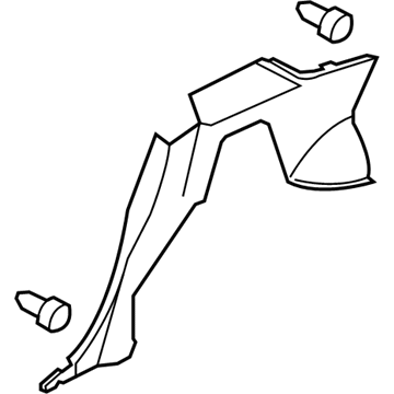 76900-CE400 Infiniti FINISHER-Rear Side,Front Illustration 1 of 1