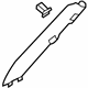 Infiniti 76911-6JL0A Front Pillar Garnish Assembly Right Hand