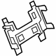 Infiniti 28055-6JF0A Audio Bracket