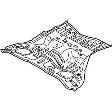 Infiniti Q60 Floor Pan - 74512-AM638