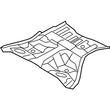 Infiniti Floor Pan - G4512-JJ5MA