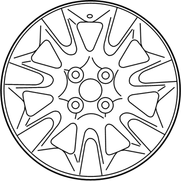 Infiniti 40300-9KK1A Aluminum Wheel