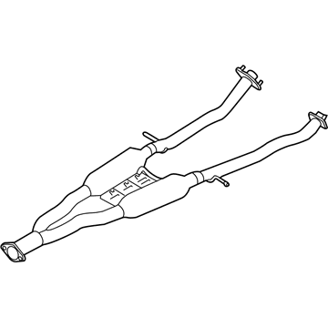 Infiniti Q50 Muffler - 20300-6HM0A