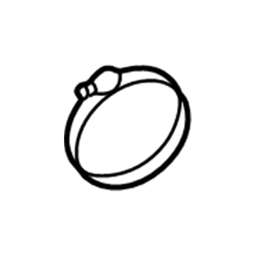 Infiniti 16439-8J002 Clamp-Hose