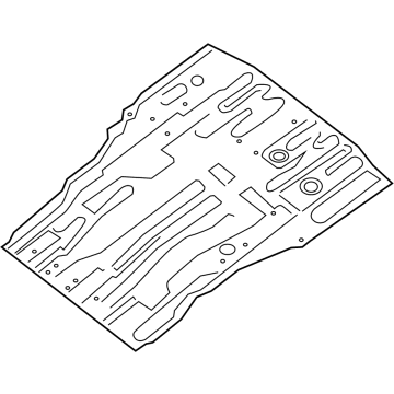 Infiniti QX60 Floor Pan - 74514-3JA0A