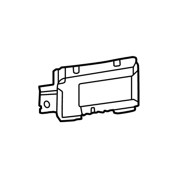 284N0-6UA0A Infiniti CONTROLLER ASSY-SIDE RADAR DRIVING AID Illustration 1 of 1