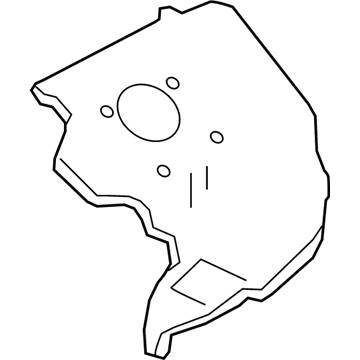 Infiniti Exhaust Heat Shield - 14450-5CA1A
