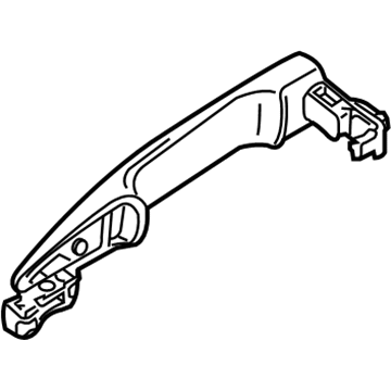 Infiniti QX80 Door Handle - 80640-1LA0D