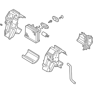 Infiniti Q45 Evaporator - 27110-AR204