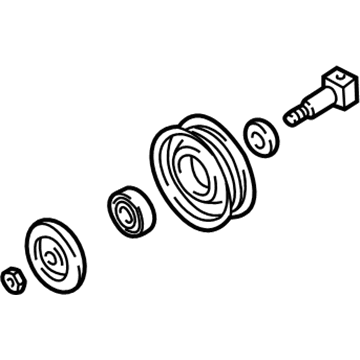 11923-0W003 Infiniti PULLEY IDLER Illustration 1 of 1