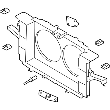 Infiniti 62501-JK05A Support-Core R