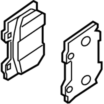Infiniti Brake Pad Set - D4M60-JL00A