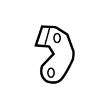 Infiniti 55286-JL00A Bracket-Brake Hose,Rear RH