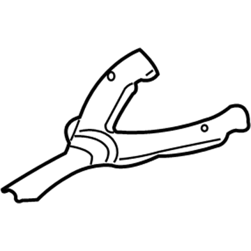 2002 Infiniti Q45 Exhaust Heat Shield - 20535-AR200