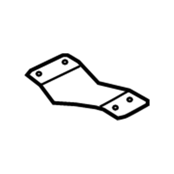 11114-1MC0B Infiniti Plate-BAFFLE, Oil Pan Illustration 1 of 1