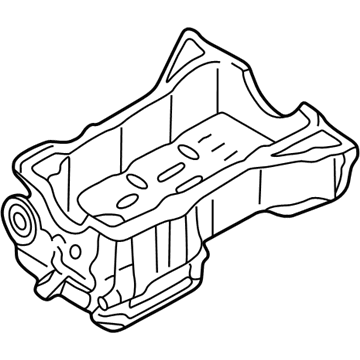 11110-CA00A Infiniti Oil Pan Assembly Illustration 1 of 1