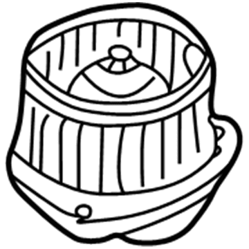Infiniti 27225-1EA0A Motor Assembly - Blower W/CASE