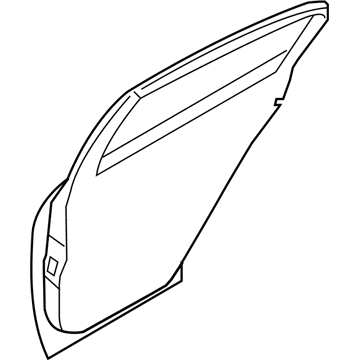 Infiniti HBA0M-JK0MA Door Rear RH
