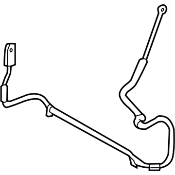 Infiniti 89662-1JA0D Cable Assembly-3RD Seat