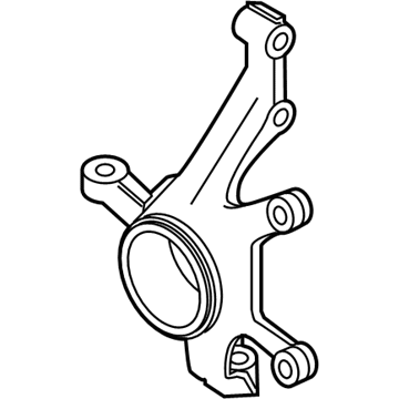 Infiniti 40015-HG00A Spindle - KNUCKLE, LH